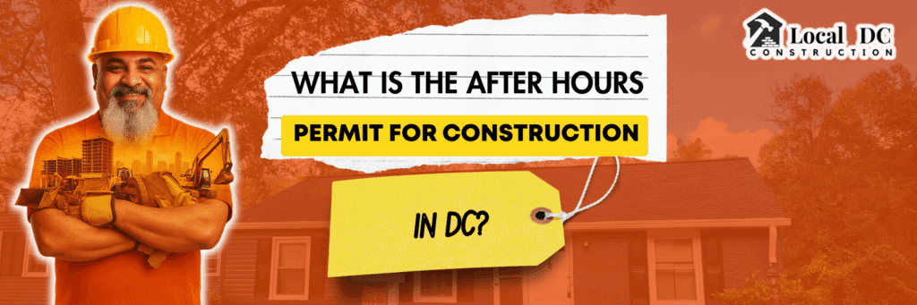 What is the After-Hours Permit for Construction in DC?